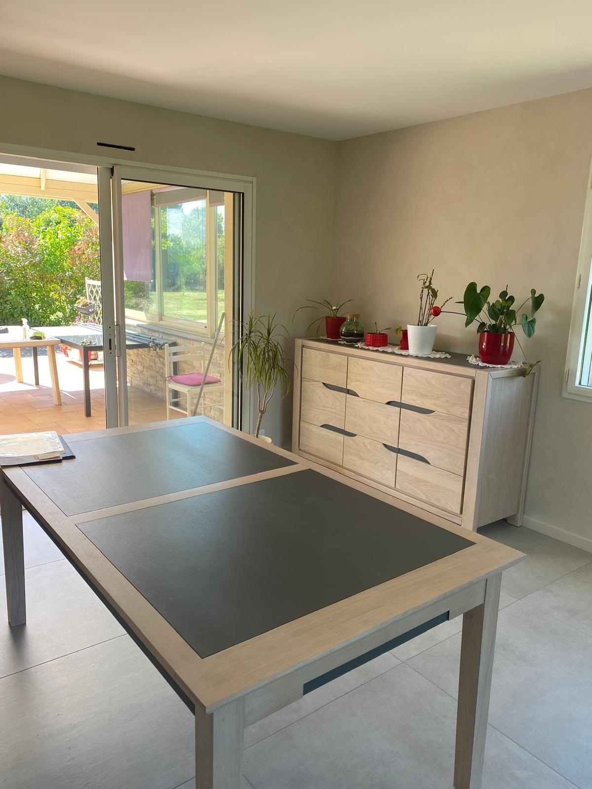 ENFILADE ET TABLE MADERA
