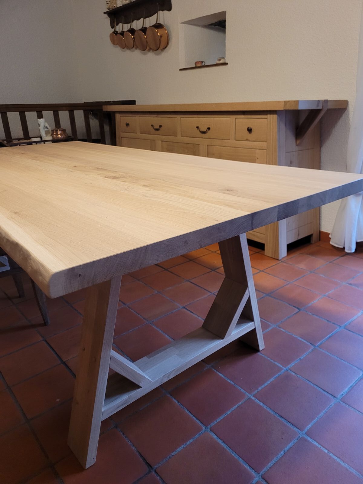 TABLE 100% chêne massif Guillaume Fresnay bis