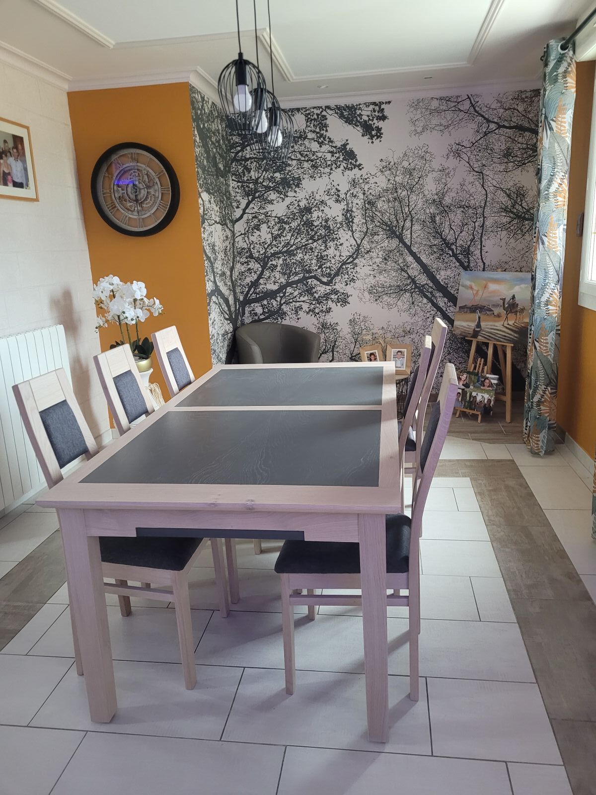 TABLE ASKANE AVEC ALLONGE EN BOUT