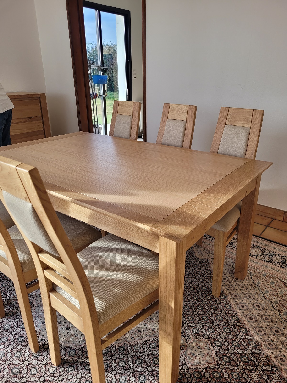 TABLE ASKANE finition naturelle