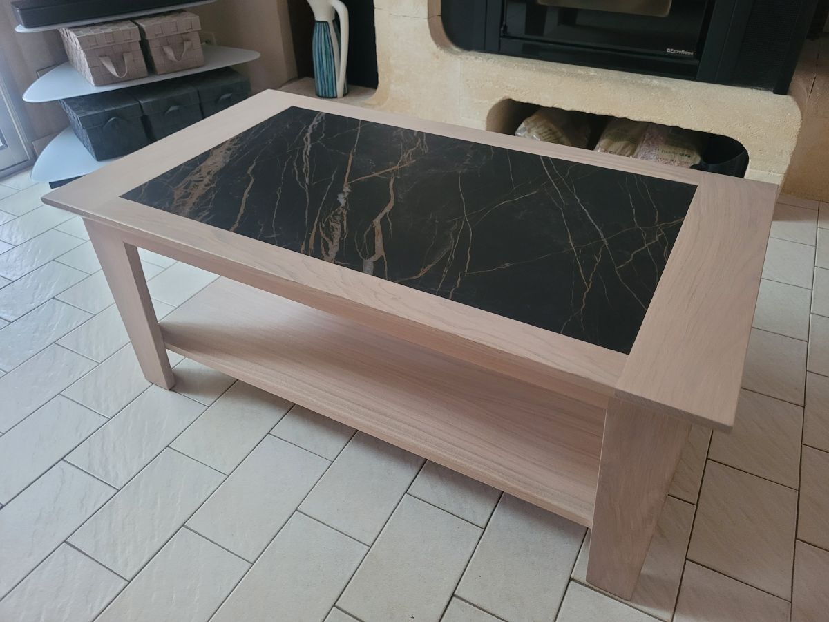 TABLE DE SALON ASKANE AVEC PLATEAU Céramique